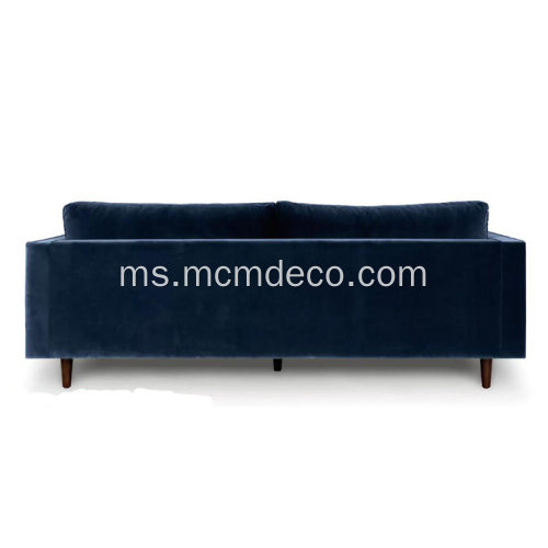 Sven Cascadia Luca Velvet Sofa Reproduction